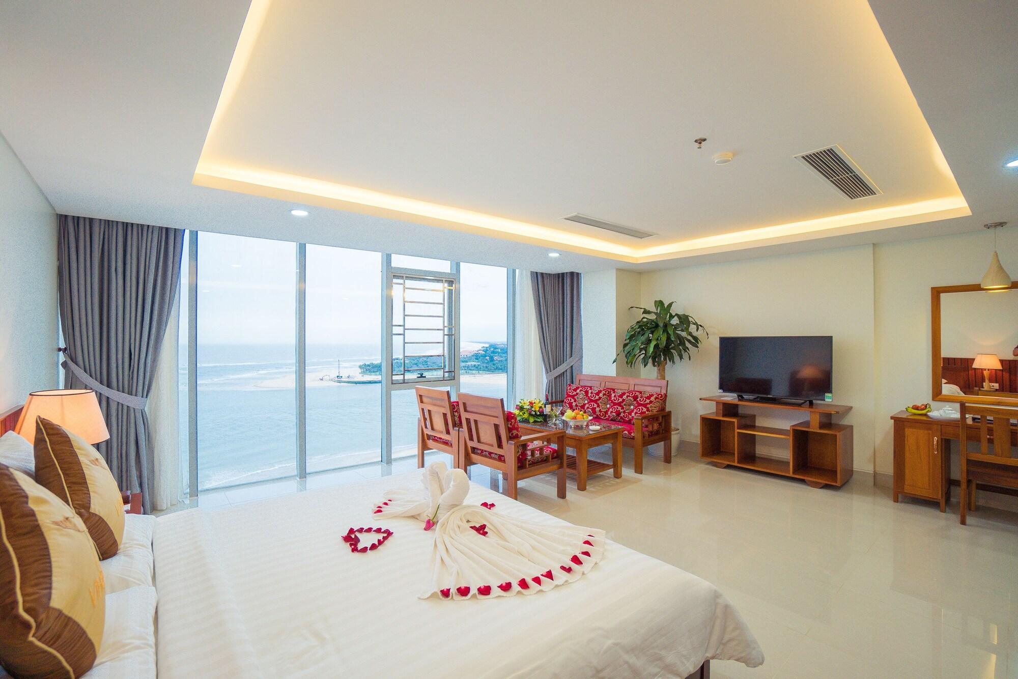 Vinh Hoang Hotel Донгхой Экстерьер фото